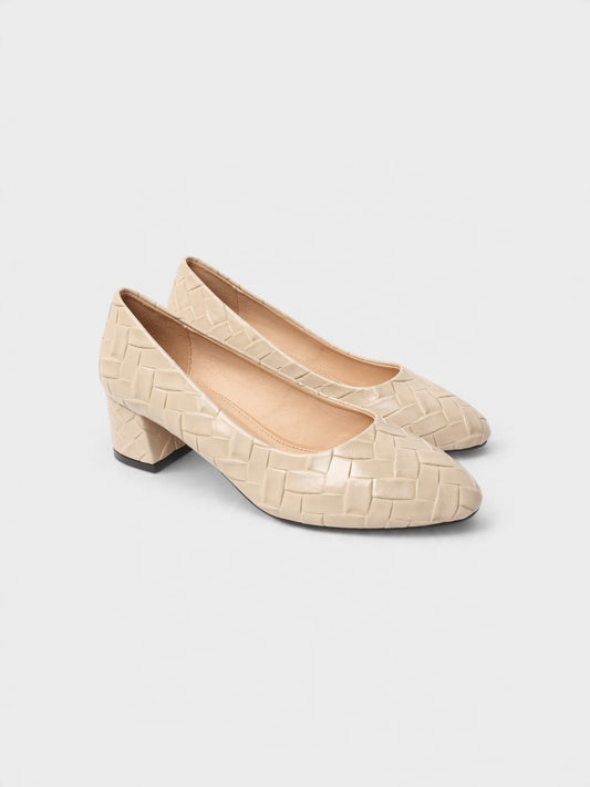 Beige Formal Court Shoes 8108246