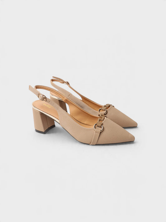 Beige Formal Mules 8108248