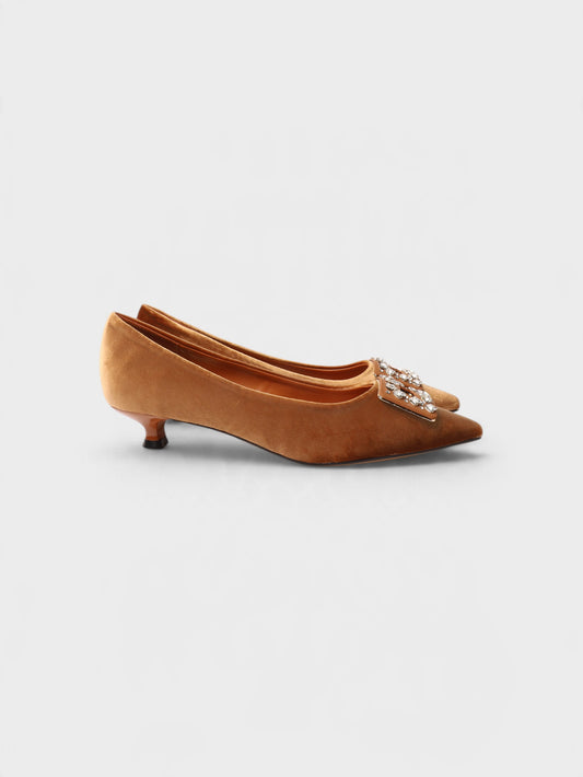 Brown Formal Court Shoes 8108274