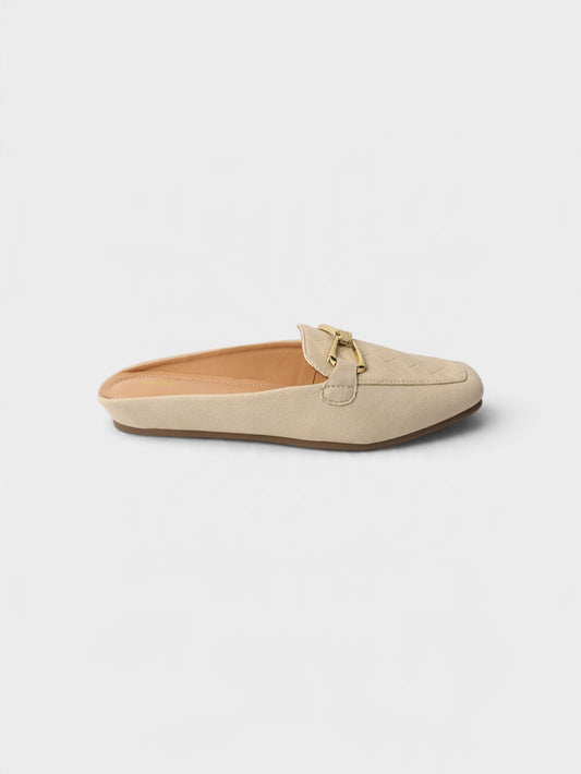 Beige Formal Mules 8007253