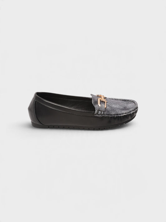 Black Casual Moccasins 8004637