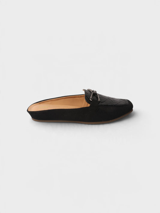 Black Formal Mules 8007253