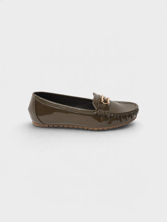 Green Casual Moccasins 8004664