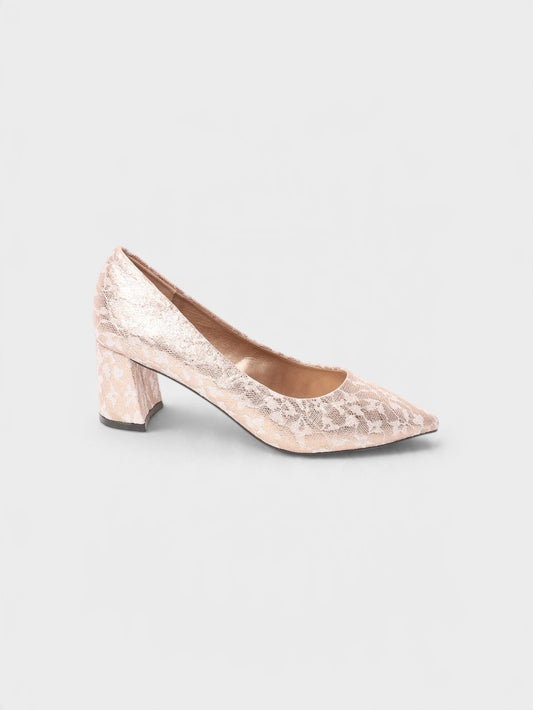 Peach Formal Court Shoes 8108262