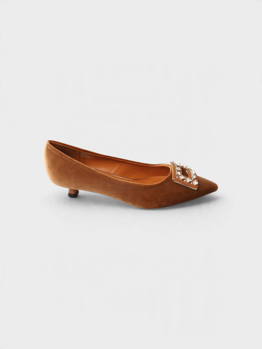 Brown Formal Court Shoes 8108274