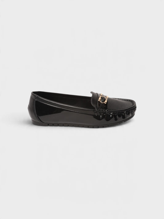 Black Casual Moccasins 8004664