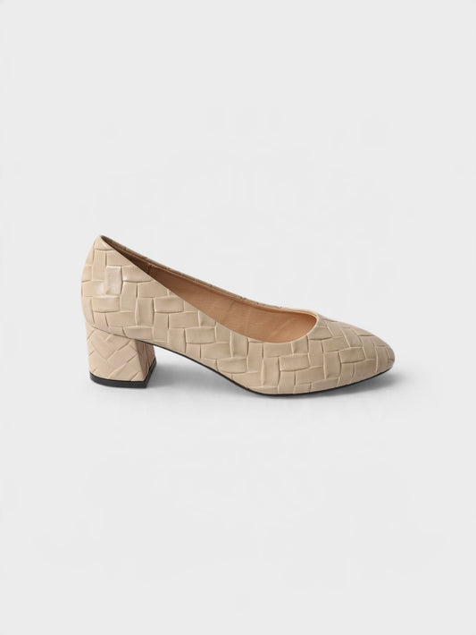 Beige Formal Court Shoes 8108246