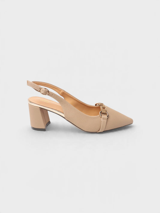 Beige Formal Mules 8108248