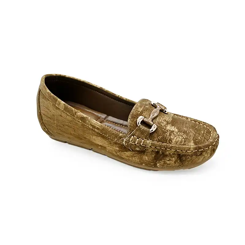Women-Wedge-Moccasins-8004354-BROWN Women Wedge Moccasins 8004354
