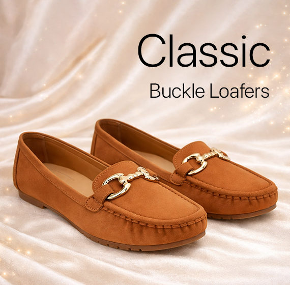 Classic Buckle Loafers